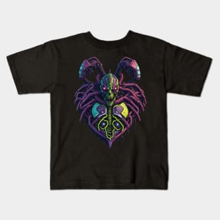 Cyborg Hearts Kids T-Shirt